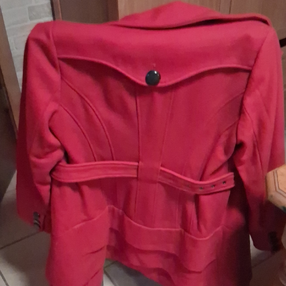 Worthington Women's Bold Red Trench Coat
